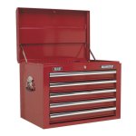 Sealey Superline PRO® Topchest 5 Drawer - Red
