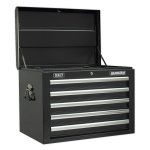 Sealey Superline PRO® Topchest 5 Drawer - Black