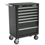 Sealey Superline PRO® Rollcab 7 Drawer - Black
