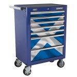 Sealey Superline PRO® Rollcab 7 Drawer & Scotland Graphics Pack