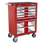 Sealey Superline PRO® Rollcab 7 Drawer & England Graphics Pack
