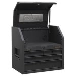 Sealey Superline PRO® Black Edition Topchest with 4 Soft Close Drawers & Power Bar 660mm