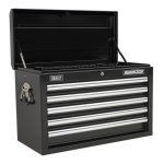 Sealey Superline PRO® Topchest 5 Drawer - Black