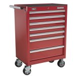 Sealey Superline PRO® Rollcab 7 Drawer - Red