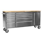 Sealey Premier Mobile Stainless Steel Tool Cabinet & Cupboard 10 Drawer