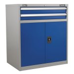 Sealey Premier Industrial Industrial Cabinet with 2 Drawers & 1 Shelf