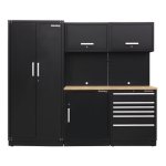 Sealey Premier Storage System with Hardwood Worktop 2.48m