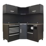 Sealey Premier Corner Storage System with Stainless Worktop 1.71m