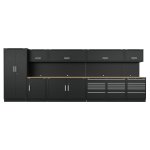 Sealey Premier Storage System with Hardwood Worktop 5.58m
