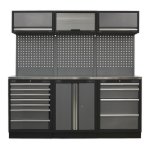 Sealey Superline PRO® Storage System with Stainless Worktop 2.04m