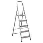 Sealey Step Ladder 5-Tread Aluminium - EN 131