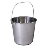 Sealey Stainless Steel Bucket 12L