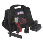 Sealey SV12 Series 71mm Cordless Polisher Kit 12V 2Ah - 2 Batteries