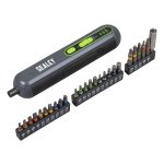 Sealey Cordless Screwdriver Set 4V 26pc