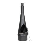 Sealey Dellonda Outdoor Chiminea, Fireplace, Fire Pit, Heater, Durable, Black Steel