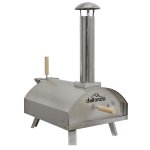 Sealey Dellonda 14" Portable Wood-Fired Pizza & Smoking Oven - Stainless Steel