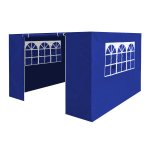 Sealey Dellonda Premium Gazebo/Marquee Side Walls/Doors/Windows, Fits 3 x 3m Models - Blue