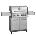 Sealey Dellonda 4+1 Burner Deluxe Gas BBQ Grill, Stainless Steel, Side Burner, Ignition