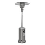 Sealey Dellonda 13kW Stainless Steel Commercial Gas Outdoor Garden Patio Heater, Wheels