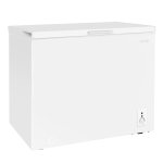 Sealey Baridi Freestanding Chest Freezer, 199L Capacity, Garages and Outbuilding Safe, -12 to -24°C Adjustable Thermostat with Refrigeration Mode, White