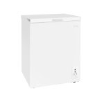 Sealey Baridi Freestanding Chest Freezer, 99L Capacity, Garages and Outbuilding Safe, -12 to -24°C Adjustable Thermostat with Refrigeration Mode, White