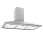 Sealey Baridi 90cm Chimney Style Cooker Hood with Carbon Filters, Stainless Steel