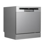 Sealey Baridi Tabletop Dishwasher 8 Place Settings 8L Capacity - Silver