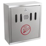 Sealey Cigarette Bin Stainless Steel