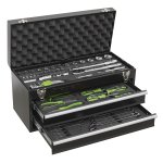 Sealey Siegen Portable Tool Chest 2 Drawer with Tool Kit 90pc