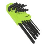 Sealey Long TRX-Star* Key Set 9pc