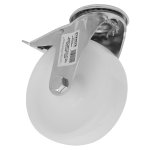 Sealey 125mm Castor Wheel with Bolt Hole & Total Lock