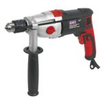 Sealey 13mm 2 Mechanical Plus Variable Speed Hammer Drill 1050W/230V