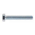 Sealey 8.8 Zinc Plated HT Setscrew M10 x 70mm, DIN 933 - Pack of 25