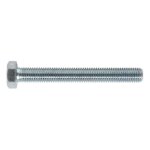 Sealey 8.8 Zinc Plated HT Setscrew M12 x 100mm, DIN 933 - Pack of 10