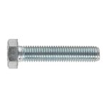Sealey 8.8 Zinc Plated HT Setscrew M14 x 70mm, DIN 933 - Pack of 10