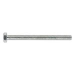 Sealey 8.8 Zinc Plated HT Setscrew M6 x 75mm, DIN 933 - Pack of 50