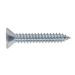 Sealey Self-Tapping Countersunk Pozi Screw 6.3 x 38mm, DIN 7982 - Pack of 100