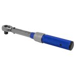 Sealey Premier Calibrated Micrometer Torque Wrench 3/8"Sq Drive 5-25Nm