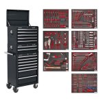 Sealey Superline PRO® Tool Chest Combination 14 Drawer with 446pc Tool Kit - Black