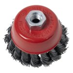 Sealey 65mm Twist Knot Wire Cup Brush M10 x 1.25mm