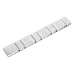 Sealey Steel Adhesive Wheel Weight 5/10g Strip of 8 - Pack of 100