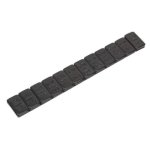 Sealey Black Steel Adhesive Wheel Weight 5g Strip of 12 - Pack of 50
