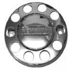 PAR634A Renault embossed closed centred stainless steel 10 stud nut ring with 335mm