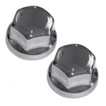 PAR961 Ruspa Multi Fit Chrome Nut Caps for Alloy & Steel Wheels (32/33mm)