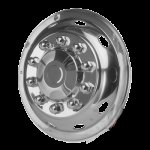 PAR-677 22.5" Deluxe Style Front Wheel Trims (Pair)