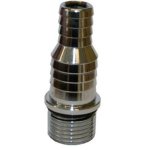 PVK-0708 Vikan Tapered Push Connector for 1/2" or 3/4" Hose Fitting