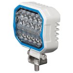 0-421-82 3.6" Energy Efficient Work Lamp with Red Position Lamp - 12/24V