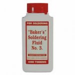 Durite - Soldering Fluid 'Baker's No 3' 125ml Bottle - 0-620-00