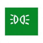 Durite - Switch Lens Top Green Side Lights  - 5-791-06