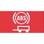 Durite - Switch Lens Top Red Trailer ABS Warning  - 0-791-31